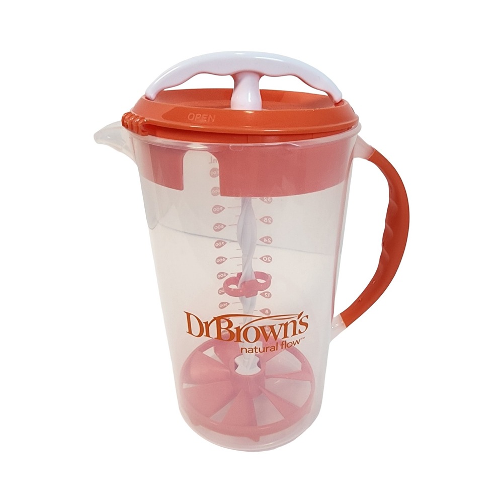 Dr. Browns Natural Flow Formula Mixing Pitcher Orange 32oz 1100ml Baby Mixer‎